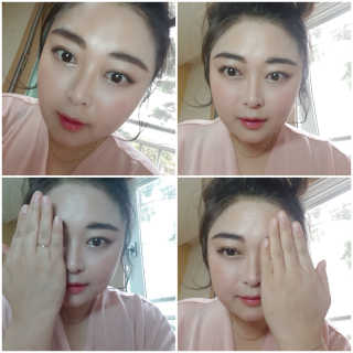 피카소 밍크래쉬속눈썹 1종 + 내추럴속눈썹 1종 랜덤증정 — 4.5점을 준 리뷰어가 2019년 9월 올린 사용 사진