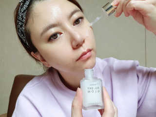 ALL DAY GLOW [올 데이 글로우] 카밍 밸런스 앰플 30ml — 5점을 준 리뷰어가 2019년 11월 올린 사용 사진