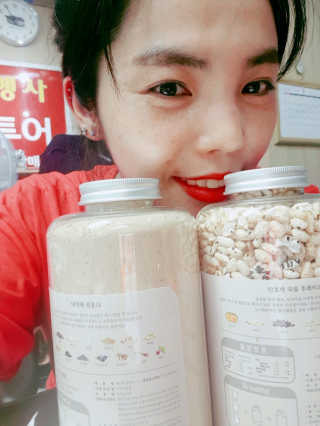 사슴이네 차칸먹거리 내안에섬유15와 단호박곡물후레이크 set — 5점을 준 리뷰어가 2018년 6월 올린 사용 사진
