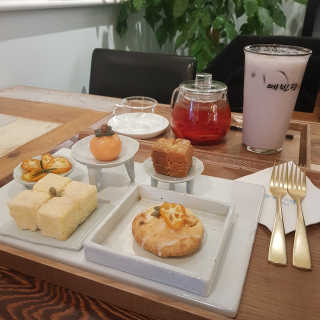 [맛을그리다 by 예빈당] 코리안디저트 세트 + 음료2잔 — 4점을 준 리뷰어가 2019년 10월 올린 사용 사진