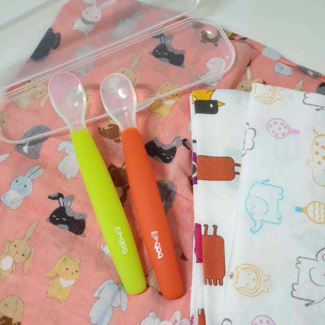 [베이비앤아이] 이유식 실리콘 스푼 리뷰 사진
