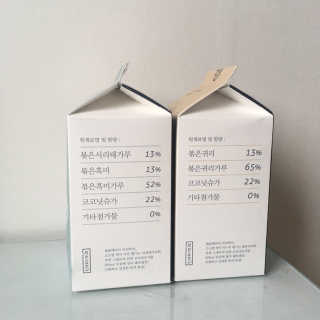 [착한습관]건강한 한끼, 귀리 쉐이크와 서리태 쉐이크 — 5점을 준 리뷰어가 2019년 7월 올린 사용 사진