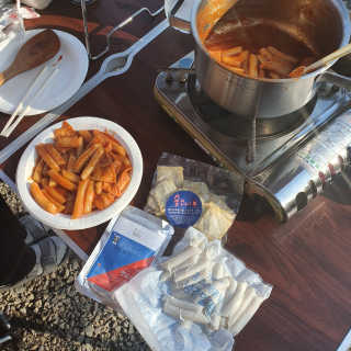 잠실맛집,홍코너떡볶이가우리집에[옛날맛,짜장맛옵션] — 5점을 준 리뷰어가 2019년 11월 올린 사용 사진