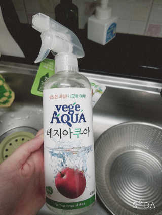 베지아쿠아 475ml + 리필 1000ml 1Set — 5점을 준 리뷰어가 2019년 8월 올린 사용 사진