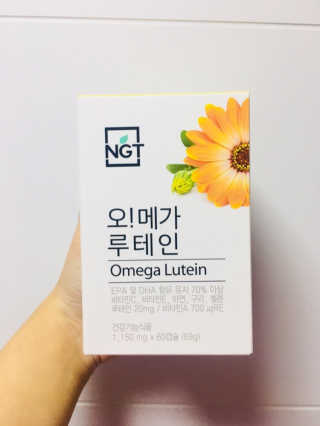 네츄럴굿띵스 오!메가루테인 60일분 — 4.33점을 준 리뷰어가 2018년 5월 올린 사용 사진