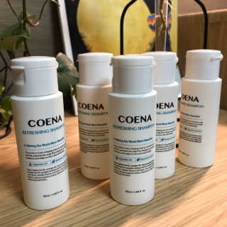 코에나샴푸 자연유래 식물성 코에나 샴푸 50ml — 5점을 준 리뷰어가 2020년 4월 올린 사용 사진