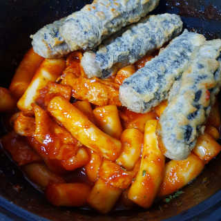 화곡미담 옛날 떡볶이 — 5점을 준 리뷰어가 2020년 3월 올린 사용 사진