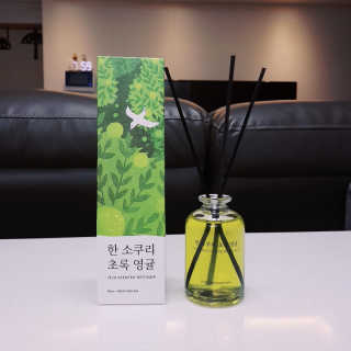 르플랑 제주 센티드 디퓨저 90ml 4종 — 5점을 준 리뷰어가 2018년 12월 올린 사용 사진