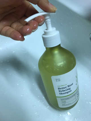 달리프 클로렐라 베러 루트 릴렉싱 샴푸 500ml — 5점을 준 리뷰어가 2019년 1월 올린 사용 사진