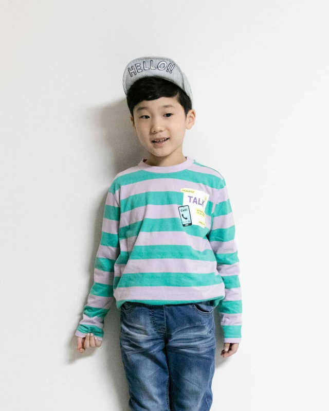 펠릭스 스트라이프 티셔츠 리뷰 사진