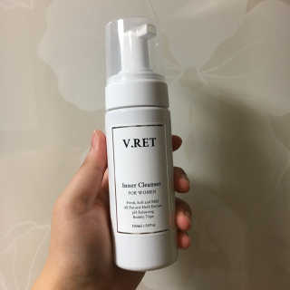 V.RET 브이렛 여성청결제 — 3.83점을 준 리뷰어가 2018년 8월 올린 사용 사진