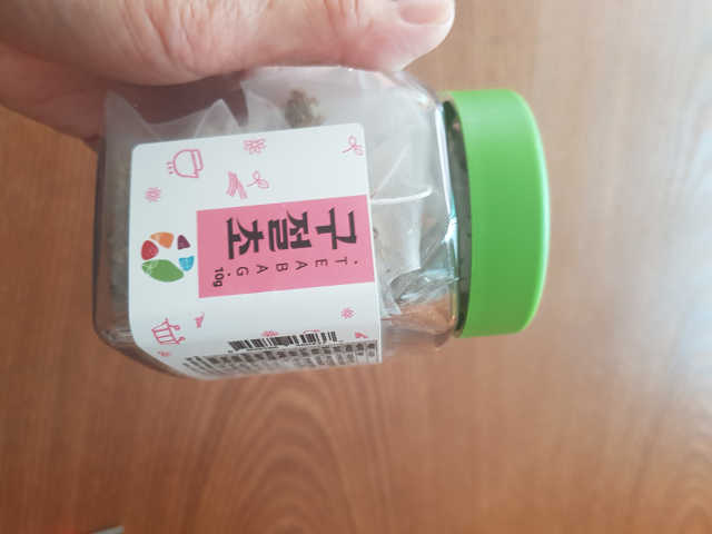 구절초꽃 티백 리뷰 사진