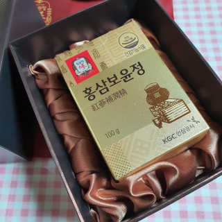 [정관장] 홍삼보윤정 100g x 1병 — 5점을 준 리뷰어가 2020년 1월 올린 사용 사진