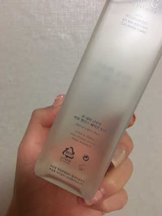 ALL DAY GLOW [올데이글로우] 카밍 밸런스 페이셜 토너 200ml — 5점을 준 리뷰어가 2019년 12월 올린 사용 사진