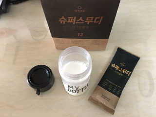 인테이크 슈퍼스무디 시크릿블랙(30g*14팩) — 5점을 준 리뷰어가 2017년 3월 올린 사용 사진