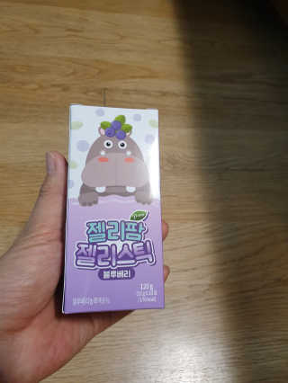 얼리버드 젤리팜 젤리스틱 — 5점을 준 리뷰어가 2019년 6월 올린 사용 사진