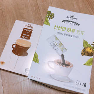 (주)쟈뎅 [쟈뎅] 클래스 신선한 하루 원두+여과지 SET — 5점을 준 리뷰어가 2019년 3월 올린 사용 사진