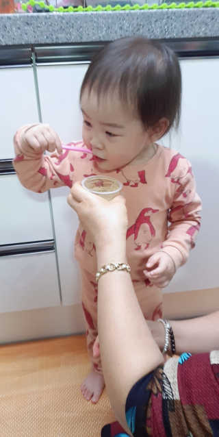 데르뜨 떠먹는 과일 3종, 짜먹는 과일 2종 총 10개 체험 — 4.5점을 준 리뷰어가 2020년 3월 올린 사용 사진