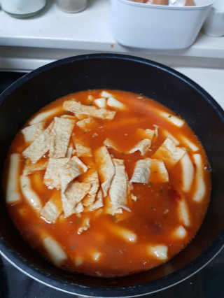 화곡미담 옛날 떡볶이 — 3.5점을 준 리뷰어가 2020년 2월 올린 사용 사진