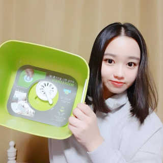 창신리빙 [프라임 핸디 설거지통] 똑똑한 정리 수납 인테리어 — 4.5점을 준 리뷰어가 2018년 10월 올린 사용 사진