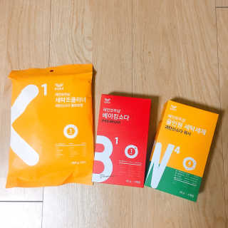 레인보우샵 올인원세탁세제,베이킹소다 스틱포6개입+세탁조클리너 — 4점을 준 리뷰어가 2018년 4월 올린 사용 사진