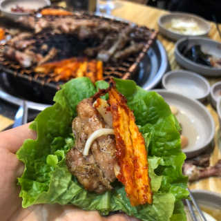 [닭수리5형제숯불닭갈비] 닭갈비 2인분+더덕구이 set — 5점을 준 리뷰어가 2019년 1월 올린 사용 사진