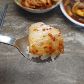 땡땡쿡 더 맛있게 매운 더 실비김치 1.2kg — 5점을 준 리뷰어가 2019년 8월 올린 사용 사진