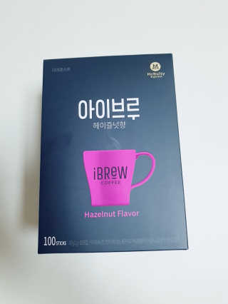 한국맥널티 아이브루 헤이즐넛향 100T — 4점을 준 리뷰어가 2019년 11월 올린 사용 사진