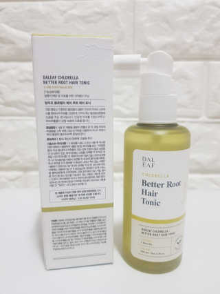 달리프 클로렐라 베러 루트 헤어토닉 100ml — 4.5점을 준 리뷰어가 2020년 3월 올린 사용 사진