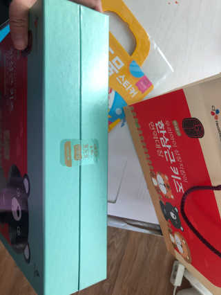 한삼근 블랙라벨 CJ헬스케어 한삼근 키즈 면역대장 2단계 — 5점을 준 리뷰어가 2019년 10월 올린 사용 사진