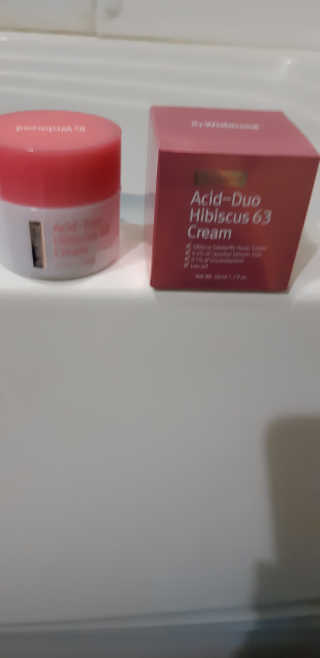 Wishtrend Acid-Duo 히비스커스 63 크림 — 5점을 준 리뷰어가 2019년 11월 올린 사용 사진