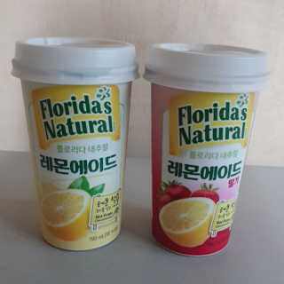 플로리다 내추럴 플로리다내추럴 레몬에이드  2종 — 5점을 준 리뷰어가 2018년 7월 올린 사용 사진