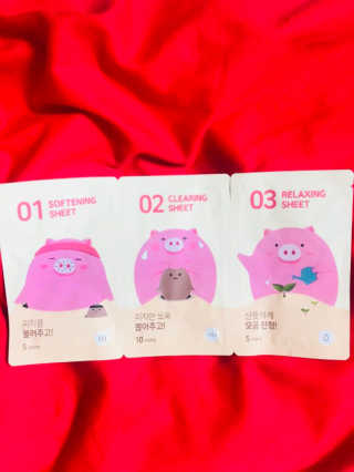 미팩토리 3단 돼지코팩 3매입 X 2 — 5점을 준 리뷰어가 2018년 2월 올린 사용 사진