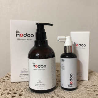 닥터모두 홈스파 스칼프 샴푸 300ml + 헤어토닉 — 5점을 준 리뷰어가 2019년 2월 올린 사용 사진