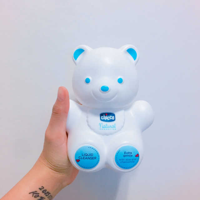 치코 내추럴센세이션 곰돌이 클렌저 리뷰 사진