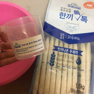 L'grow (엘그로) L'grow(엘그로) 씻어나온 한끼톡톡쌀! — 5점을 준 리뷰어가 2017년 12월 올린 사용 사진
