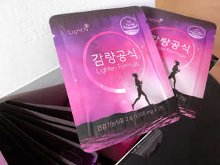 [감량공식] 다이어트 건강기능식품 신규 캠페인 — 4점을 준 리뷰어가 2020년 3월 올린 사용 사진