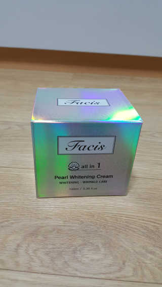파시스 올인원 진주 화이트닝 크림 100ml — 4.5점을 준 리뷰어가 2019년 5월 올린 사용 사진