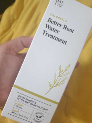달리프 클로렐라 베러 루트 워터트리트먼트 200ml — 5점을 준 리뷰어가 2019년 8월 올린 사용 사진