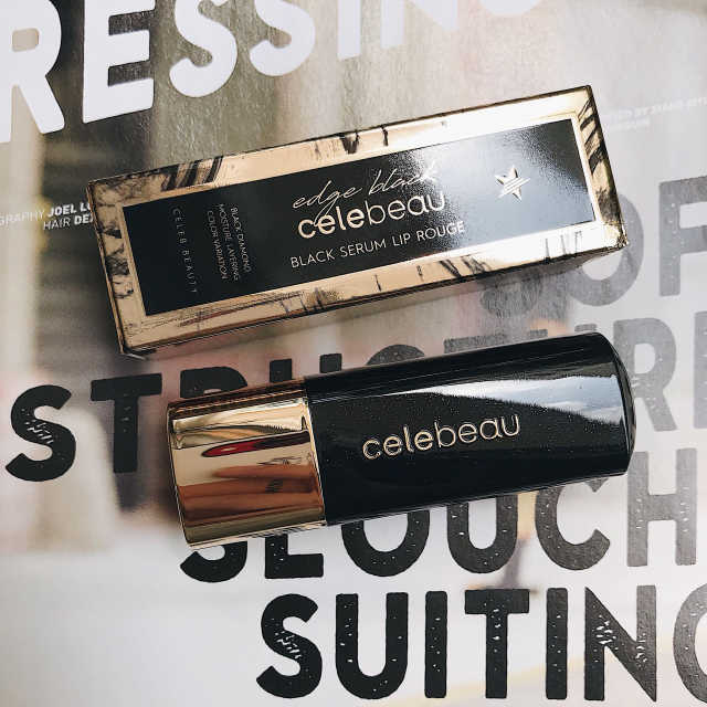 CELEBEAU 블랙 세럼 립 루즈 리뷰 사진