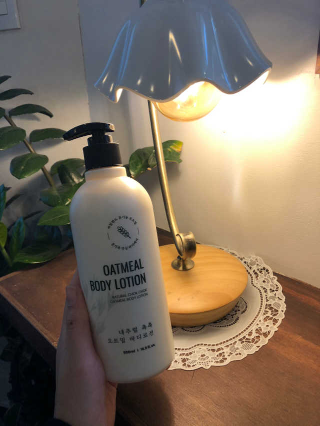 내추럴 촉촉  오트밀 바디로션 500ml 리뷰 사진