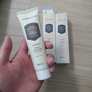 메이메리 쓰리이펙츠 모이스처 톤업크림 50ml — 5점을 준 리뷰어가 2020년 1월 올린 사용 사진