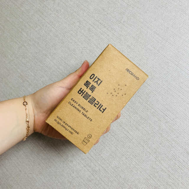 [에코앤드]이지톡톡 버블클리너 1종세척제 리뷰 사진