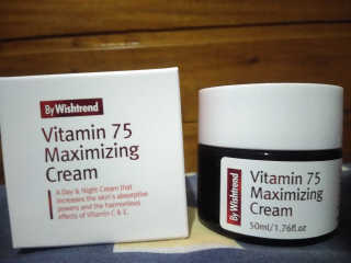 바이 위시트랜드 VITAMIN 75 CREAM — 4점을 준 리뷰어가 2017년 4월 올린 사용 사진