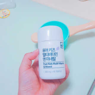 네츄럴굿띵스 퓨어 키즈 멀티비타민 앤 미네랄 30일분 — 4.67점을 준 리뷰어가 2017년 12월 올린 사용 사진