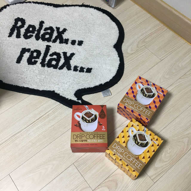 쟈뎅 핸드 드립커피 3종 리뷰 사진