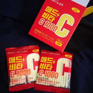 매드비타C 1000 — 5점을 준 리뷰어가 2019년 4월 올린 사용 사진