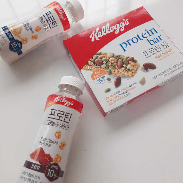 프로틴바 멀티팩+프로틴 그래놀라 쉐이크 2종 리뷰 사진