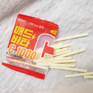 매드비타C 1000 — 5점을 준 리뷰어가 2019년 4월 올린 사용 사진