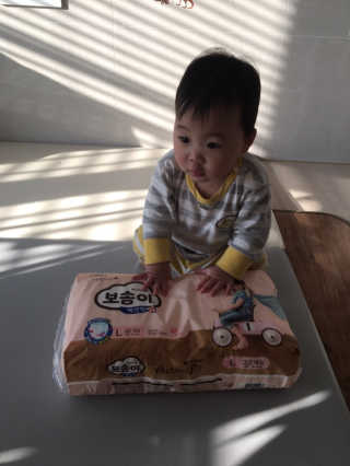 보솜이 액션핏 팬티형 — 5점을 준 리뷰어가 2019년 3월 올린 사용 사진